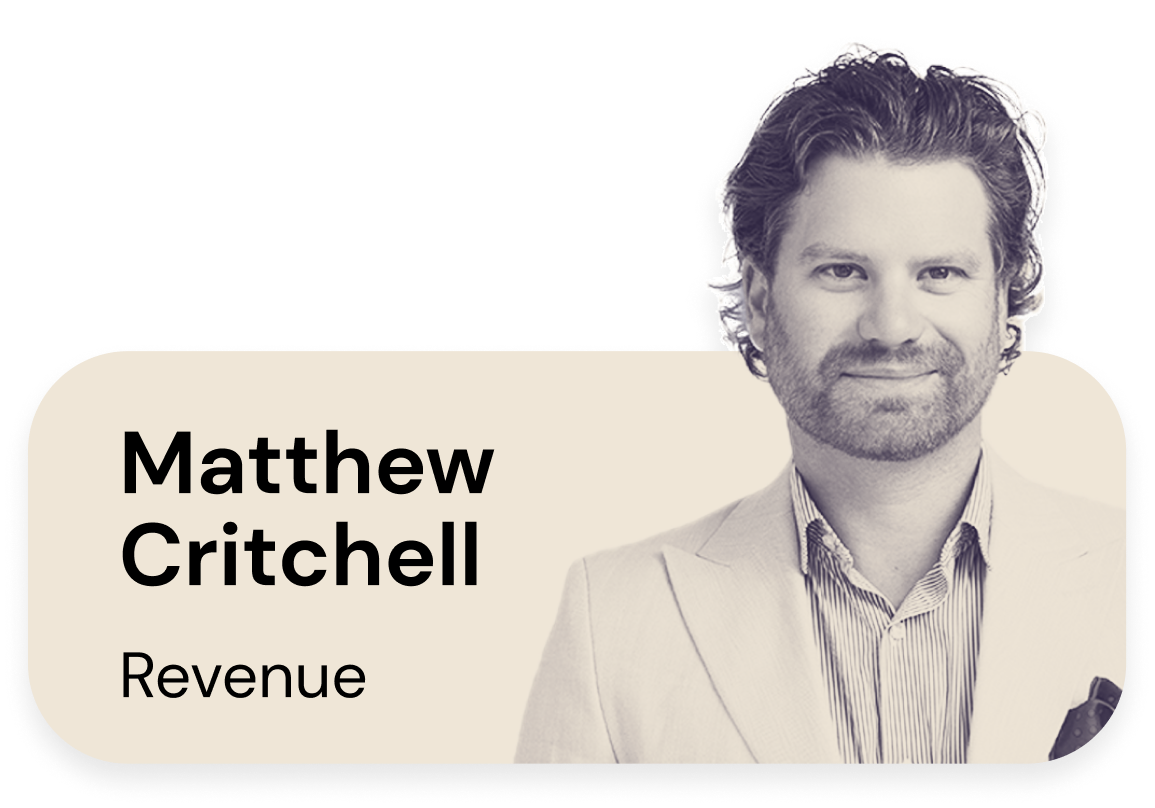 Matthew Critchell, Revenue