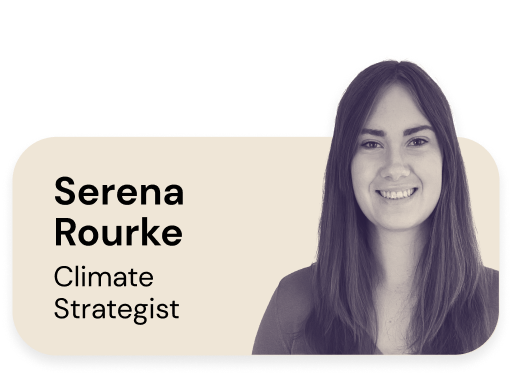 Serena Rourke, Climate Strategist