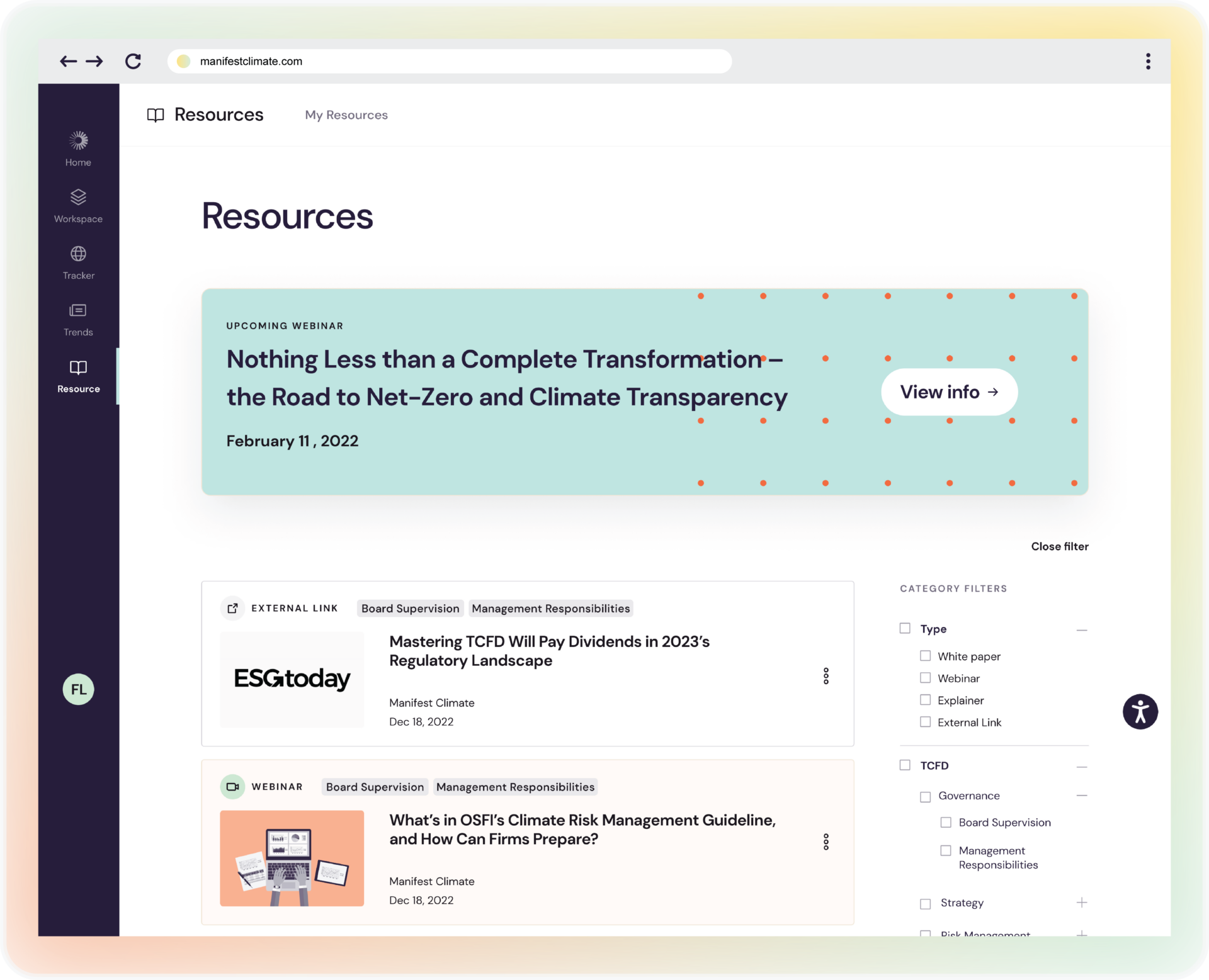 OVS1 - features - resource hub
