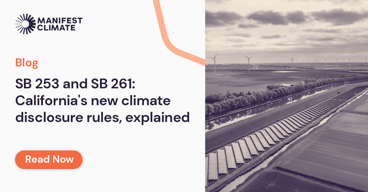 SB 253 and SB 261 California Climate Disclosure Rules, Explained