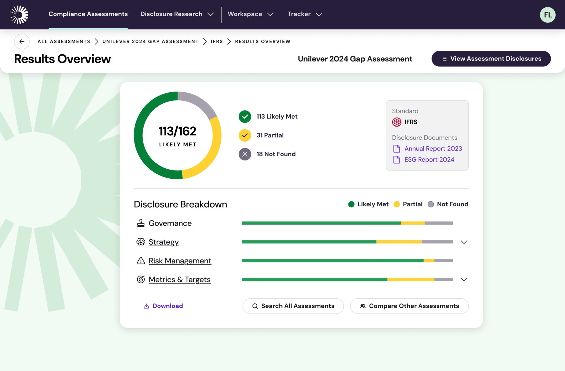 Completion Screen - IFRS Completion Screen - IFRS